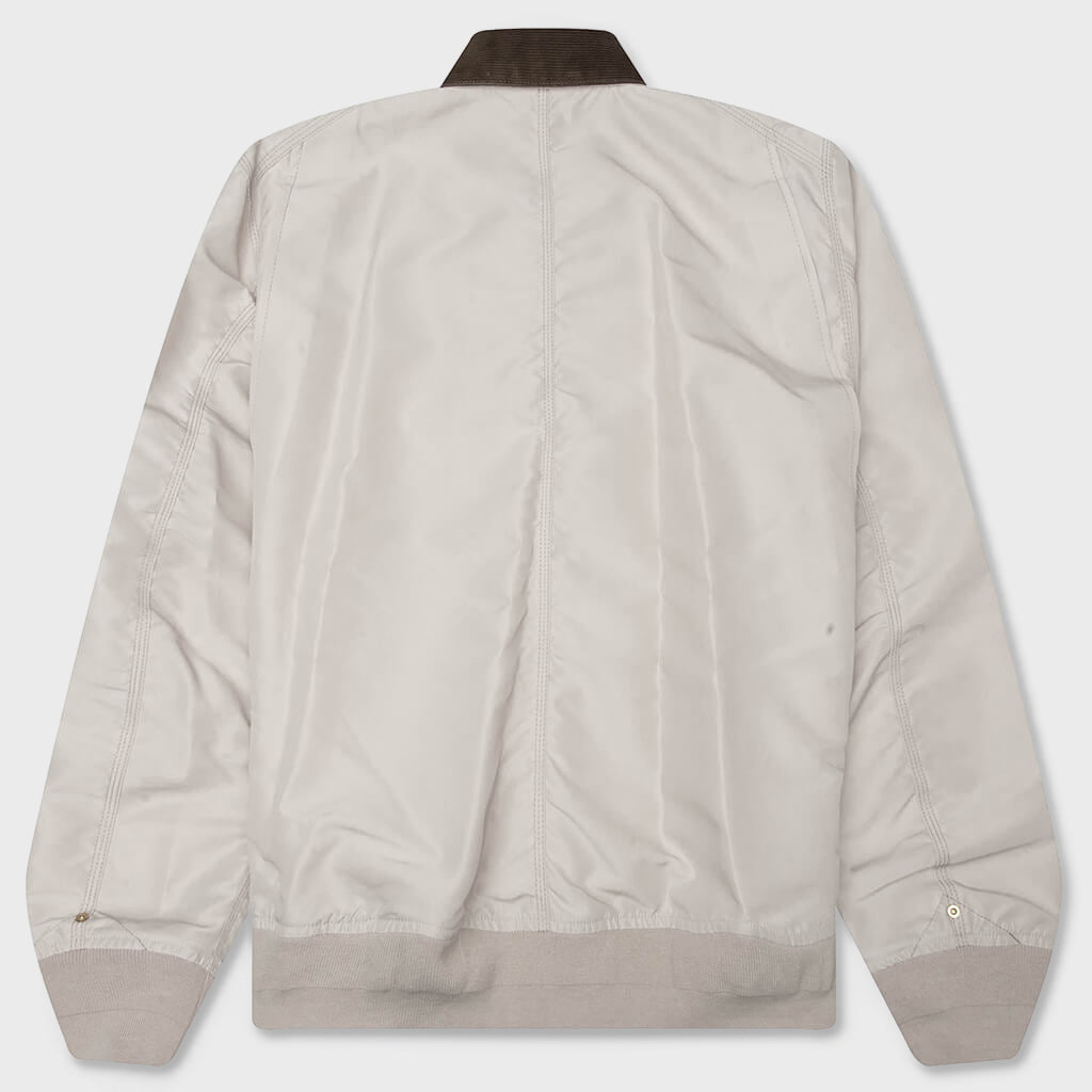 Nylon Twill Duck Blouson - Ivory