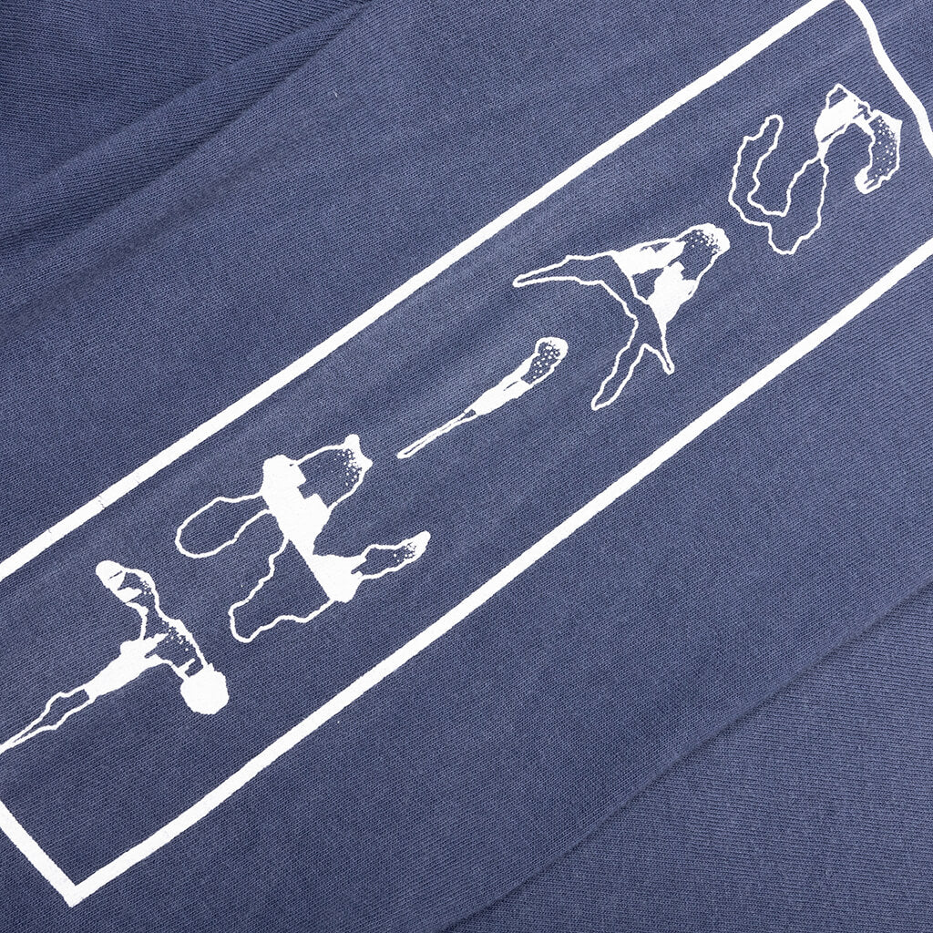 Bleed L/S Tee - Navy