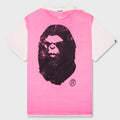 Handprint Genuine Nowhere Journey S/S Tee - White/Pink