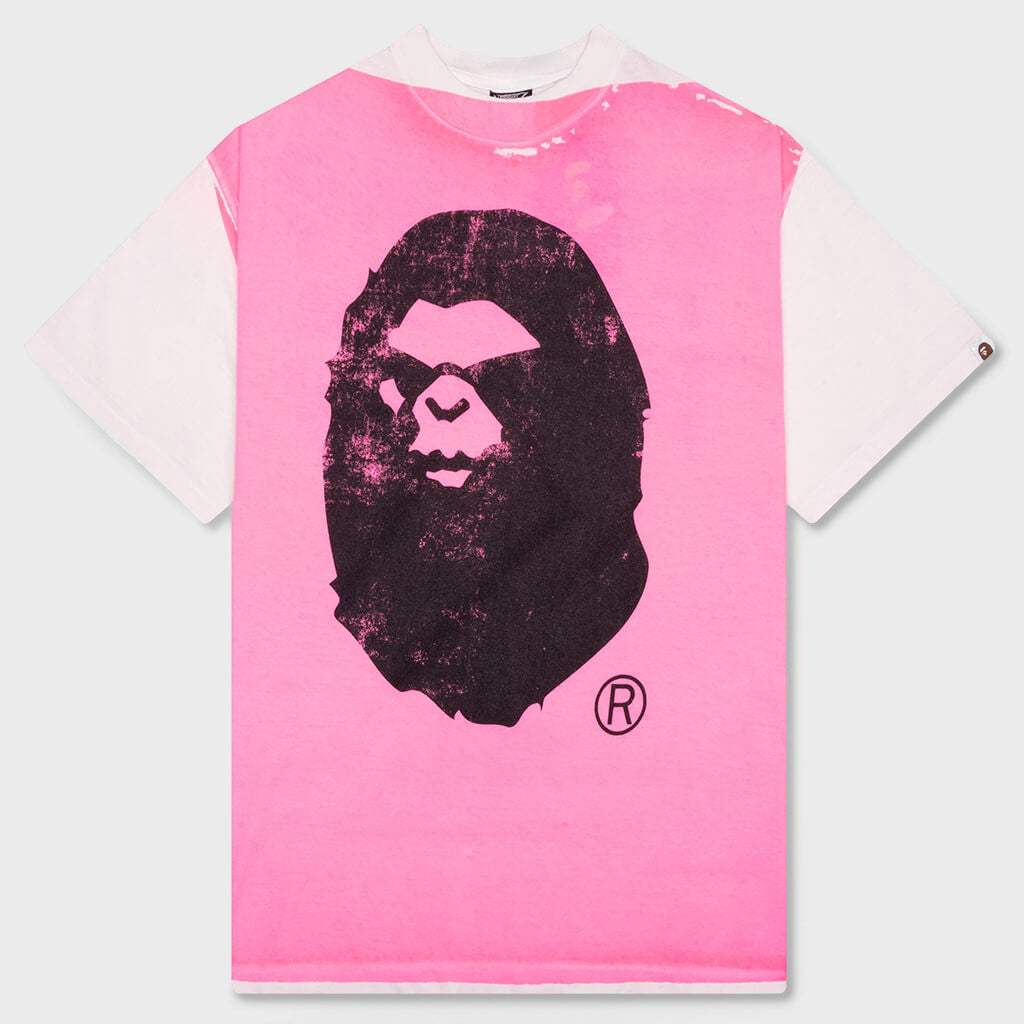 Handprint Genuine Nowhere Journey S/S Tee - White/Pink