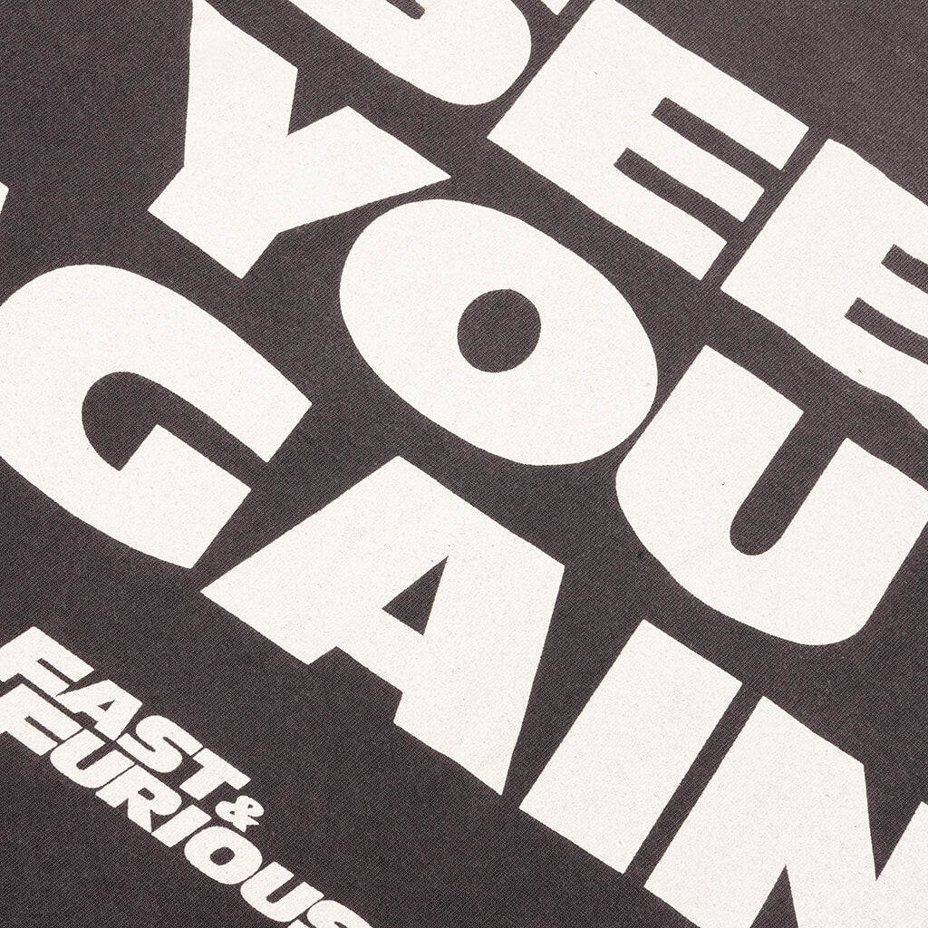 See You Again S/S Tee - Black