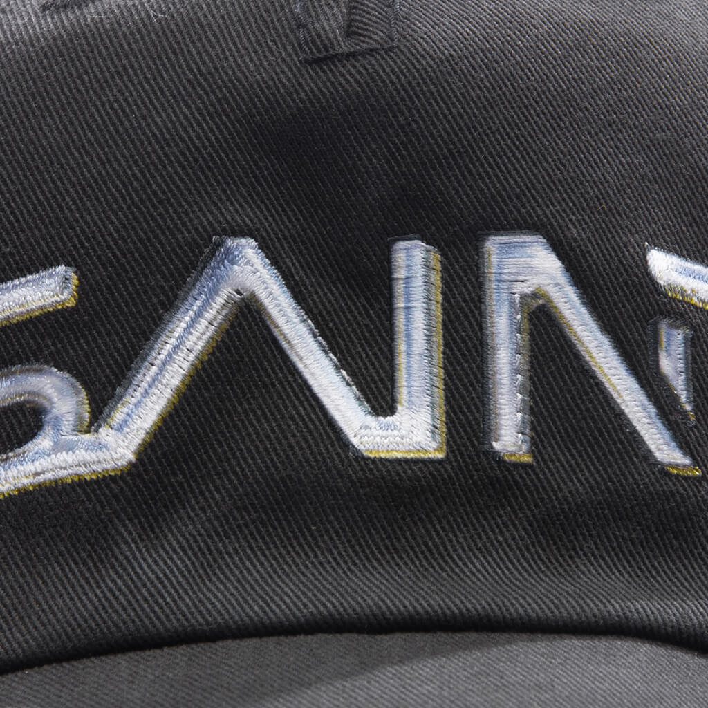 Logo Font Cap - Black