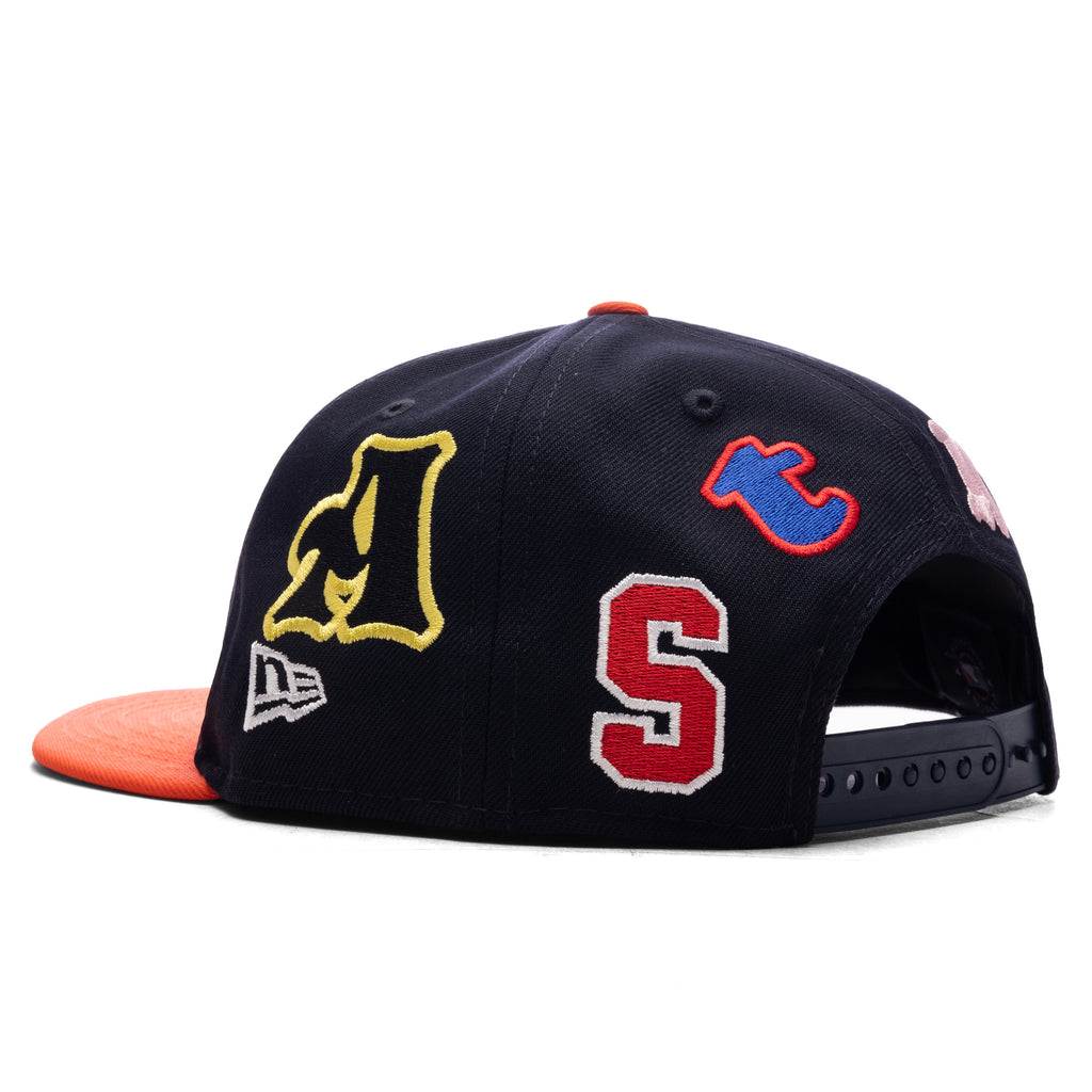 Mx6 H Astros Cap - Navy/Orange