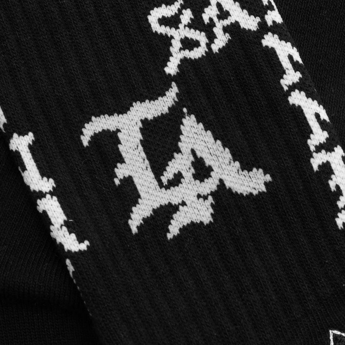 Saint Sinner Socks - Black