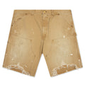 Double Knee Shorts - Beige