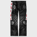 Saint Racer Leather Pants - Black
