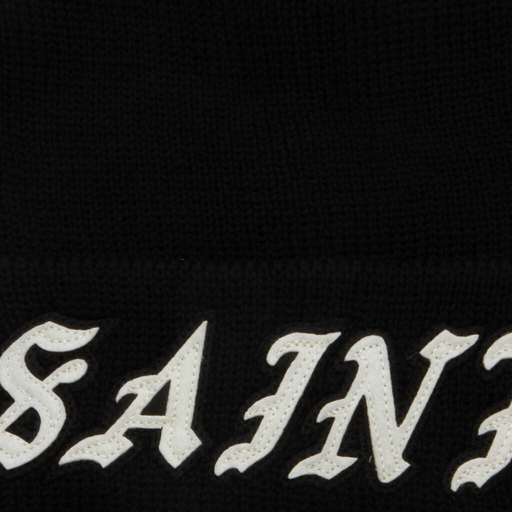 Saint Knit Beanie - Black