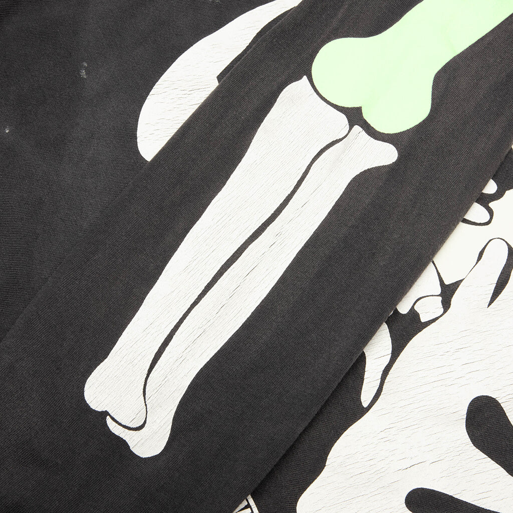 Bone L/S T-Shirt - Black