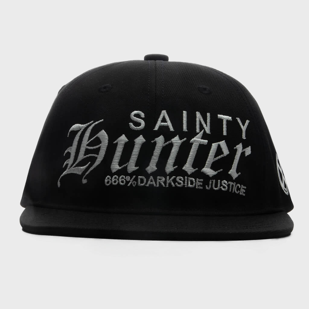 Sainty Hunter Cap - Black
