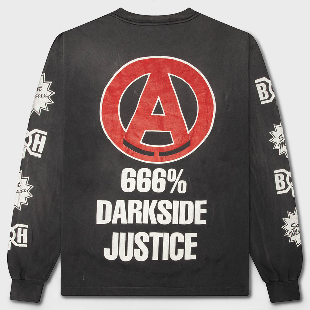 Sainty Hunter L/S T-Shirt - Black