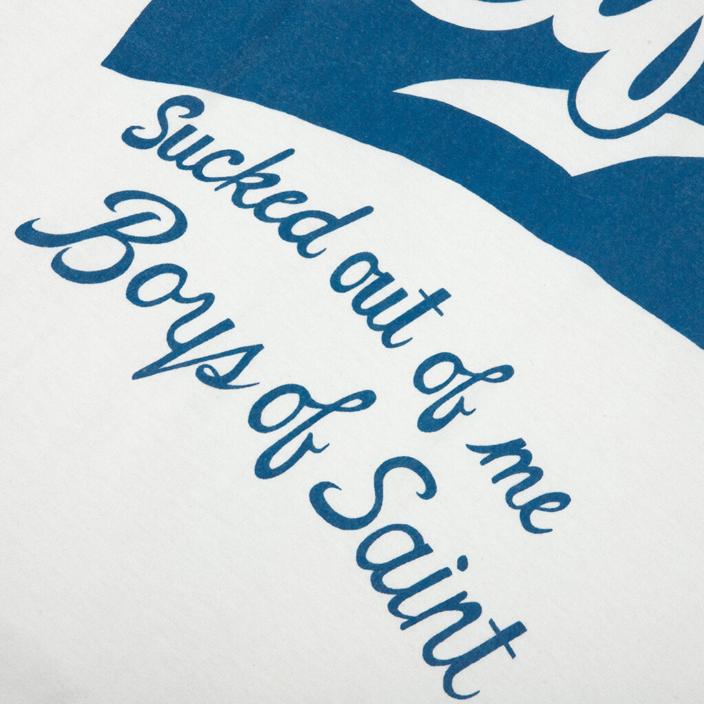 Ringer S/S T-Shirt - White
