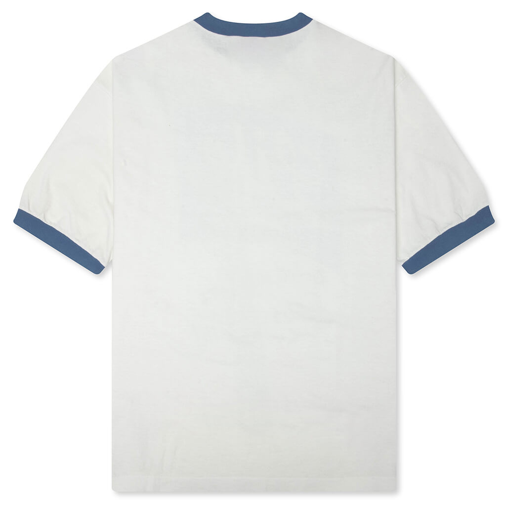 Ringer S/S T-Shirt - White