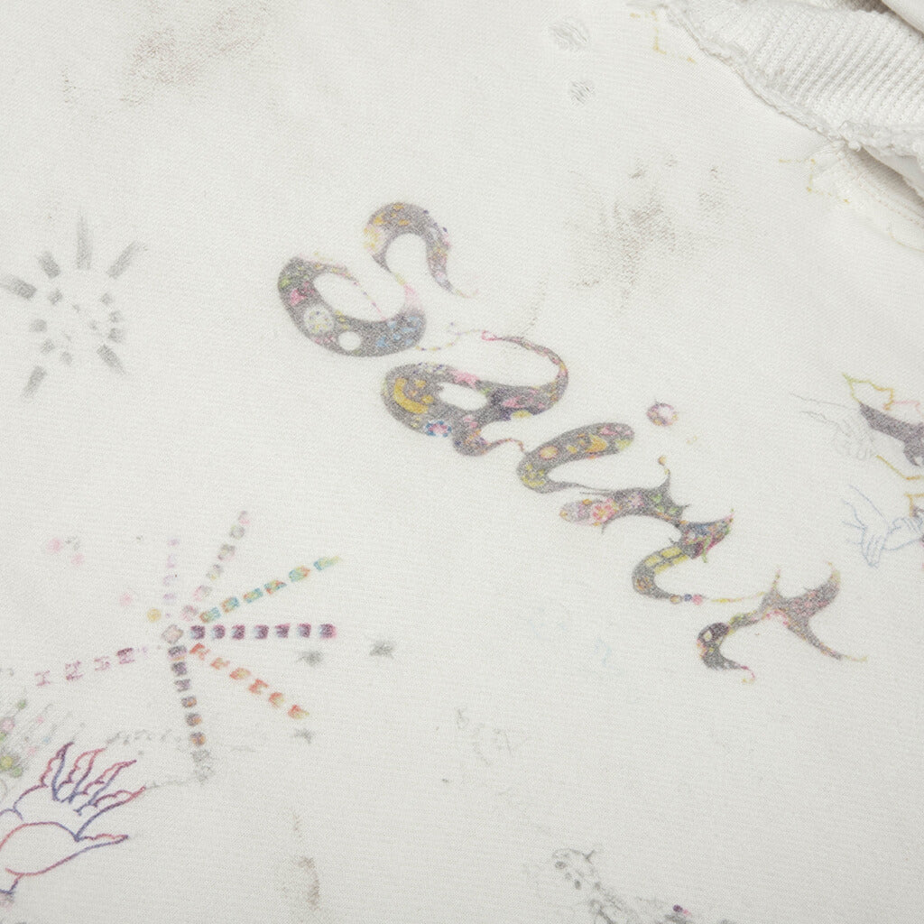 Double Face Hoodie - White