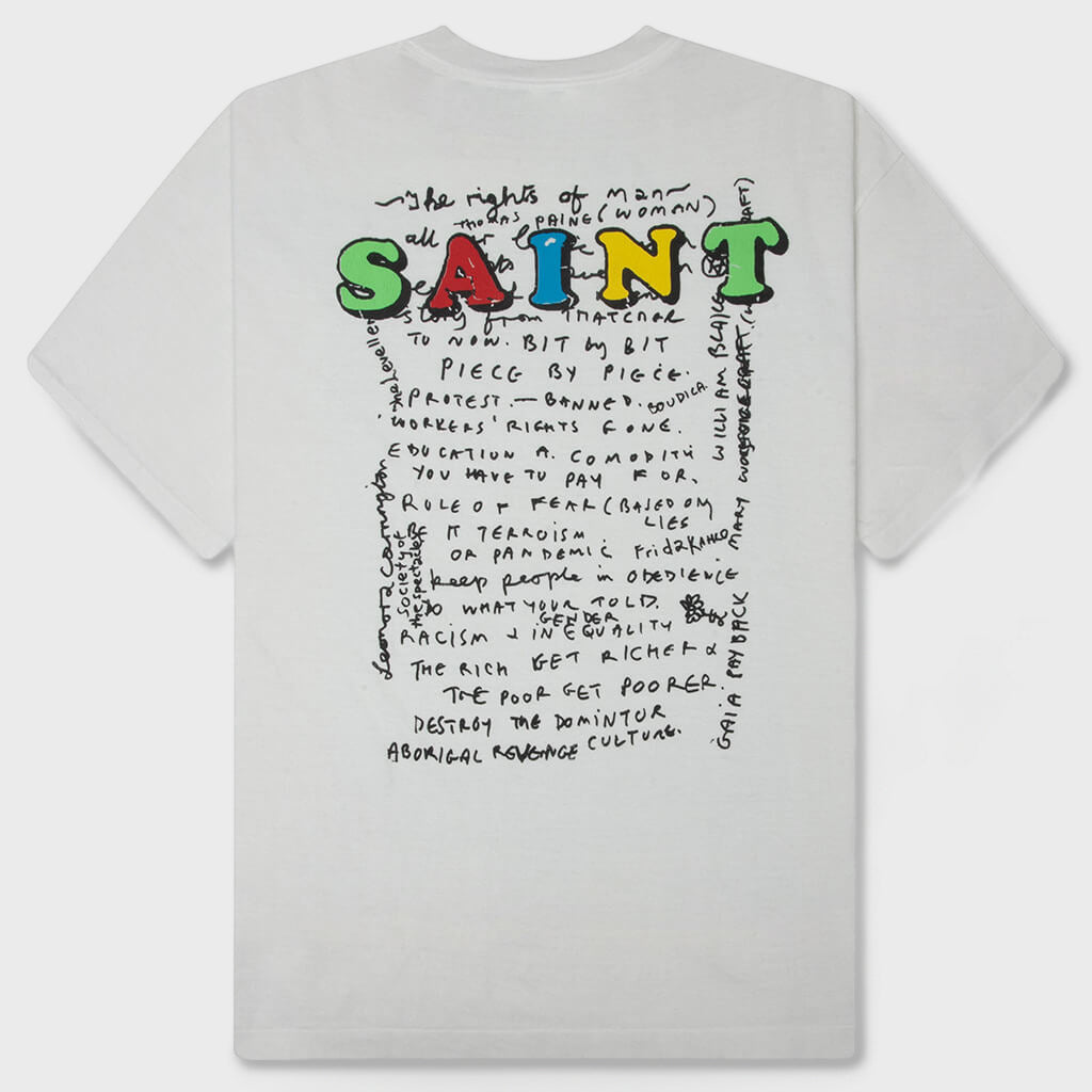 Mask S/S T-Shirt - White