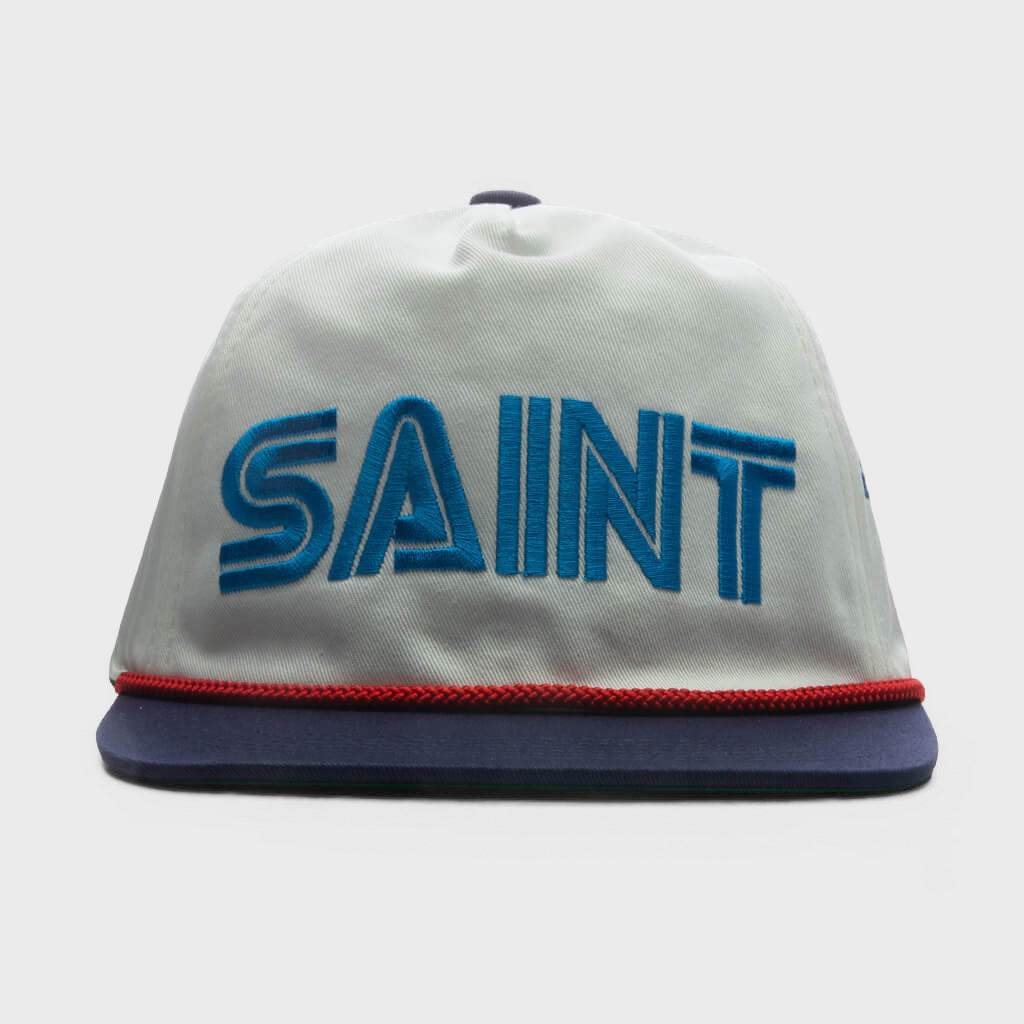 Logo Font Cap - White