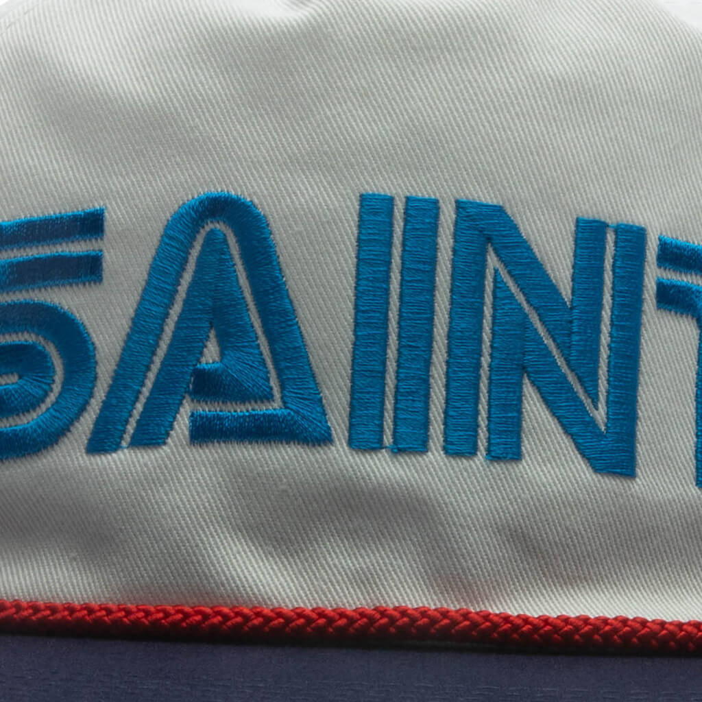 Logo Font Cap - White