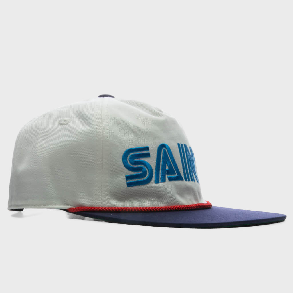 Logo Font Cap - White