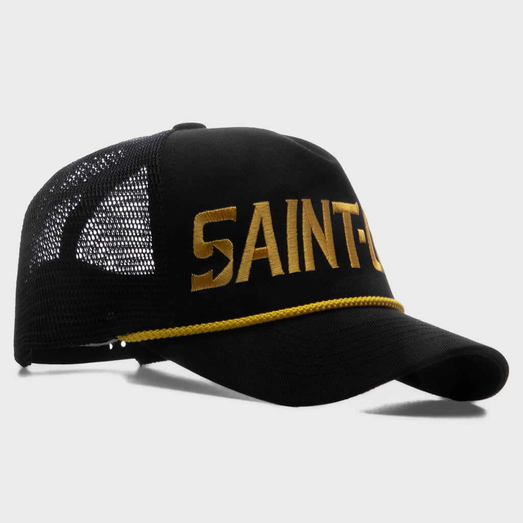 Saint One Mesh Cap - Black