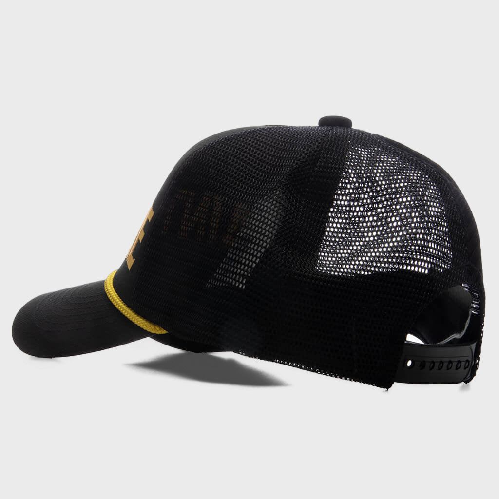 Saint One Mesh Cap - Black