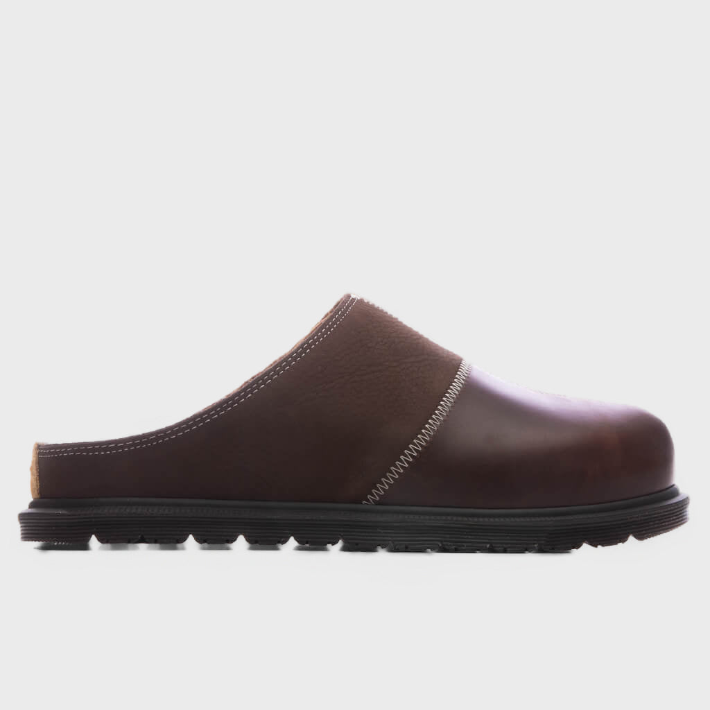 San Patchwork Mule - Butterscotch/Dark Brown