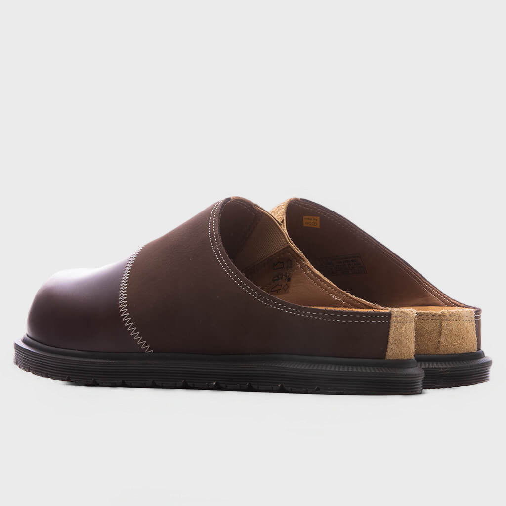 San Patchwork Mule - Butterscotch/Dark Brown