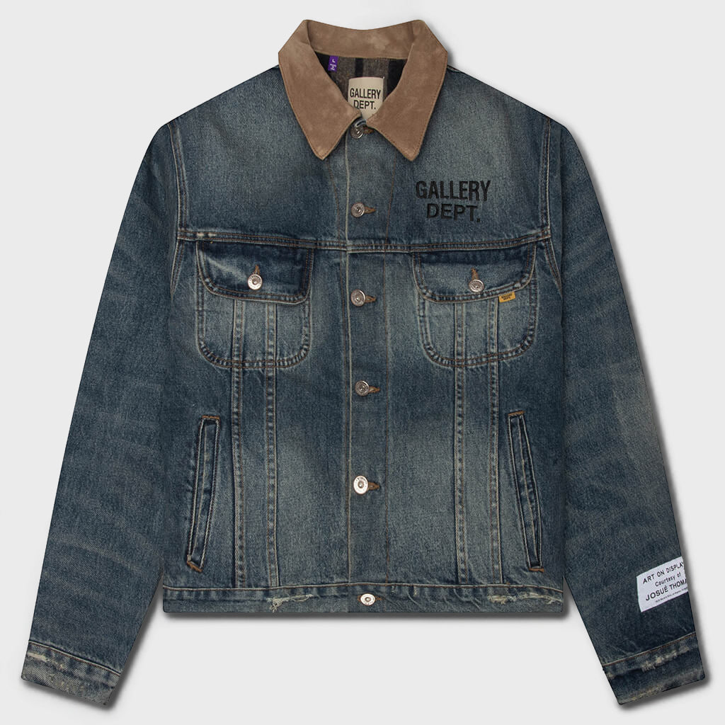 Santa Fe Trucker Jacket - Washed Indigo