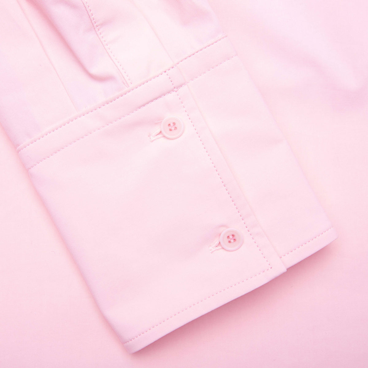 Satin Insert Shirt - Rose Pink