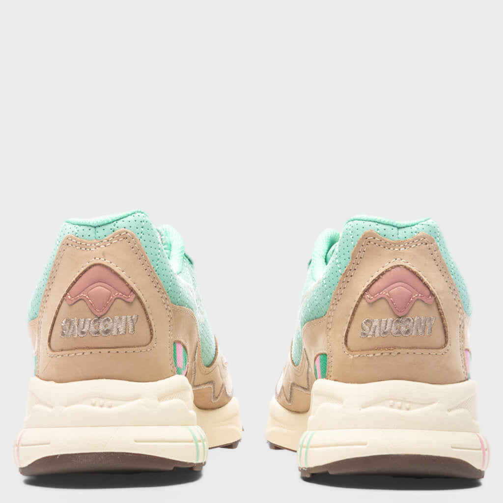 3D Grid Hurricane "Earth Citizen" - Aquamarine/Grey