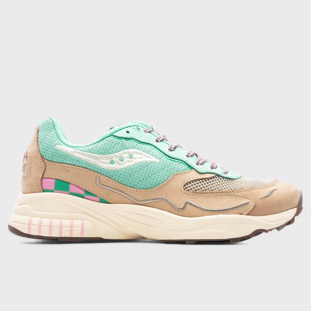 3D Grid Hurricane "Earth Citizen" - Aquamarine/Grey