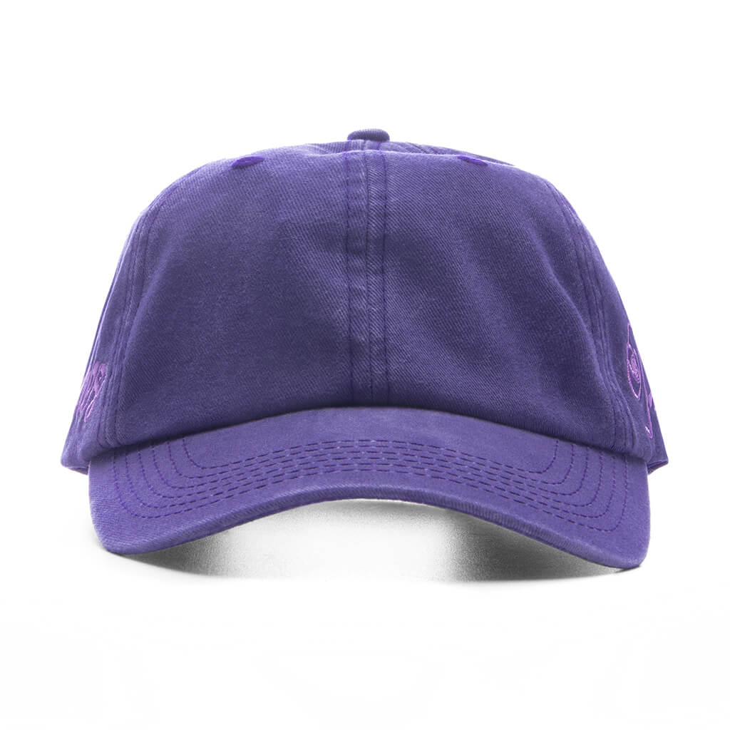 Scrawl Polo Cap - Eggplant