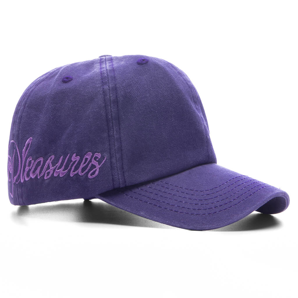 Scrawl Polo Cap - Eggplant