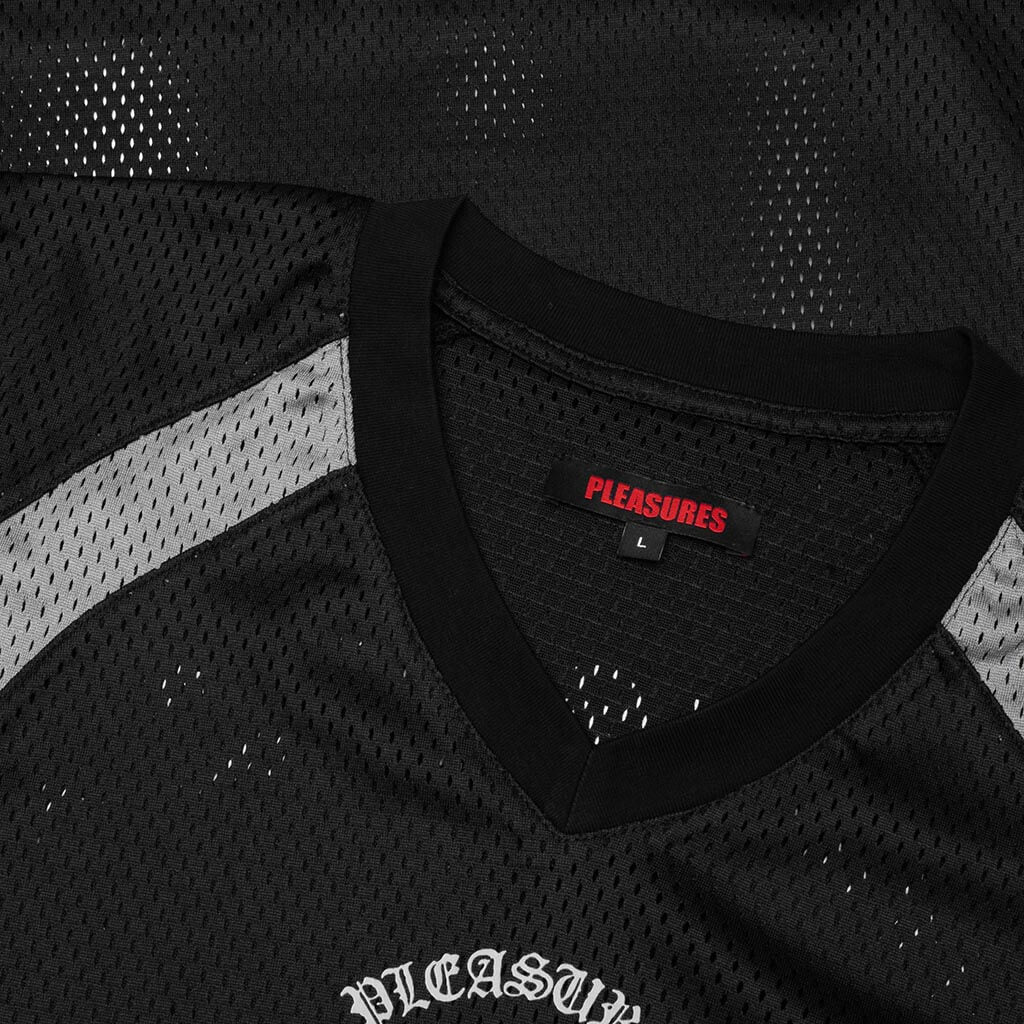 Screws Football Jersey - Black