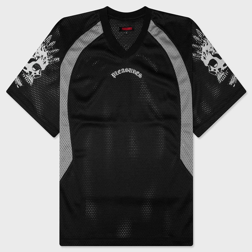 Screws Football Jersey - Black