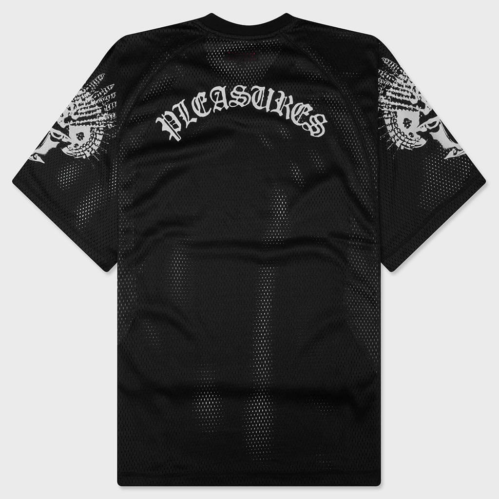 Screws Football Jersey - Black