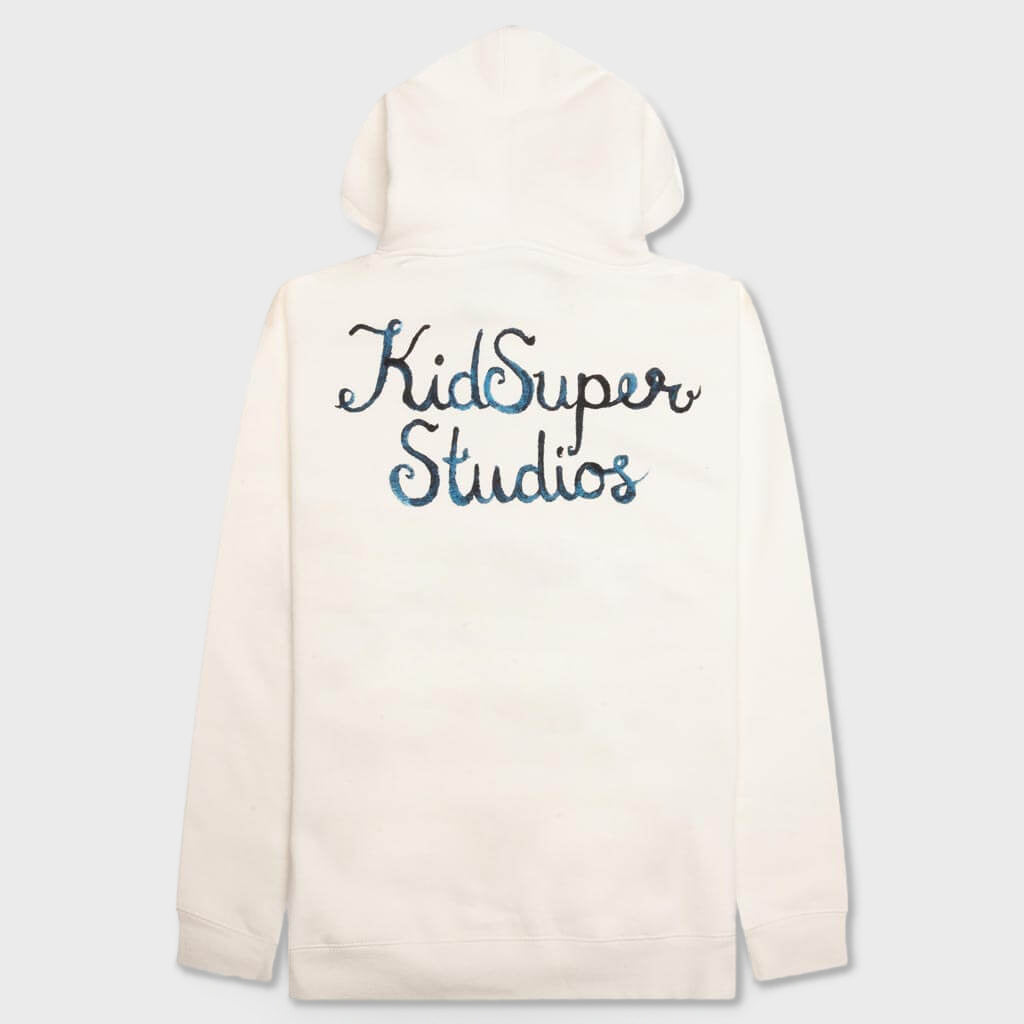 Script Logo Hoodie - Cream