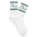 Script Logo Sock - White/Green