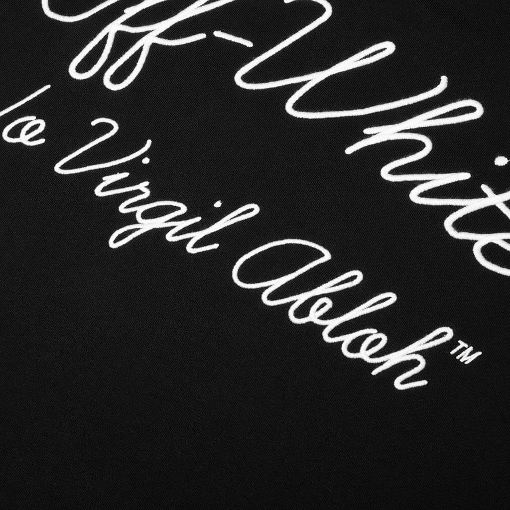 Script Logo Skate Hoodie - Black