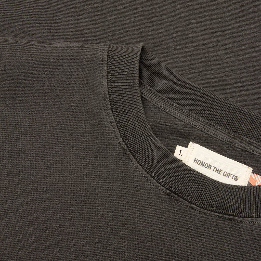 Script Tee - Vintage Black