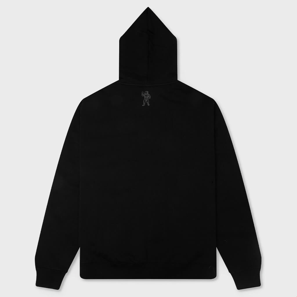Script Zip Hoodie - Black