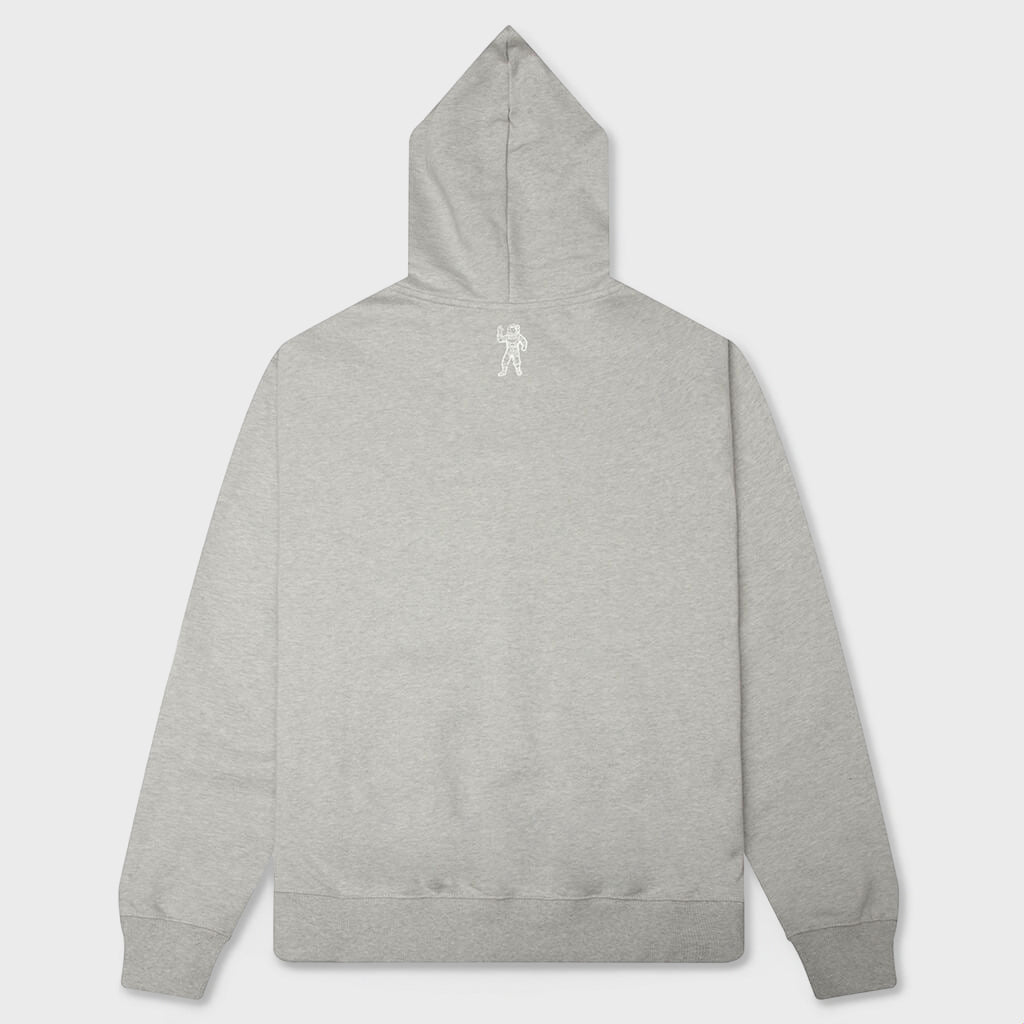 Script Zip Hoodie - Heather Grey