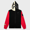 Shark Full Zip Hoodie China - Black