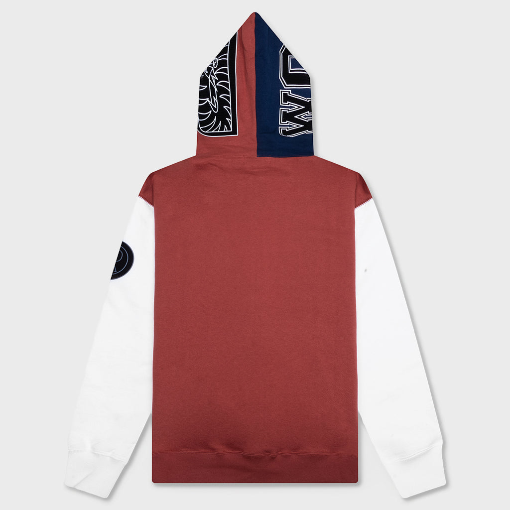 Shark Full Zip Hoodie France - Burgundy