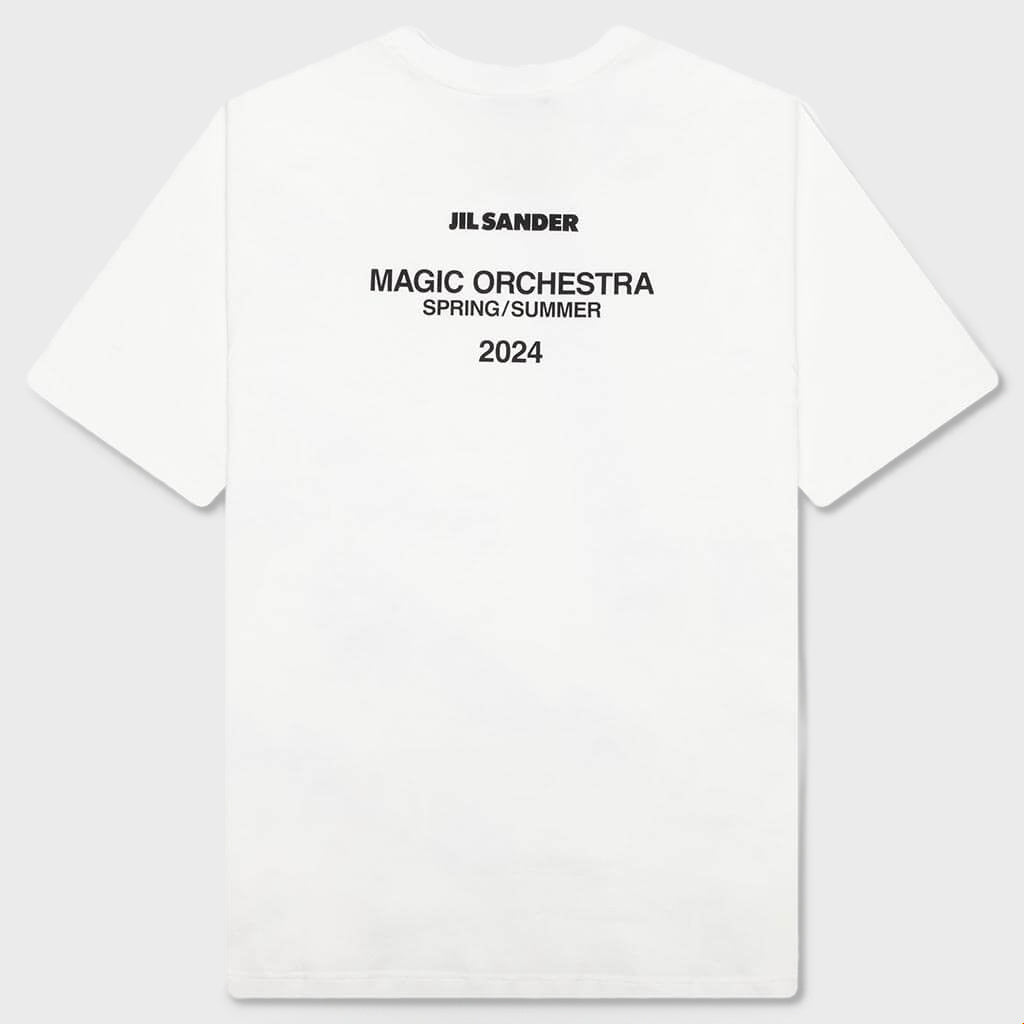 Magic Orchestra Sheer T-Shirt - Marshmallow