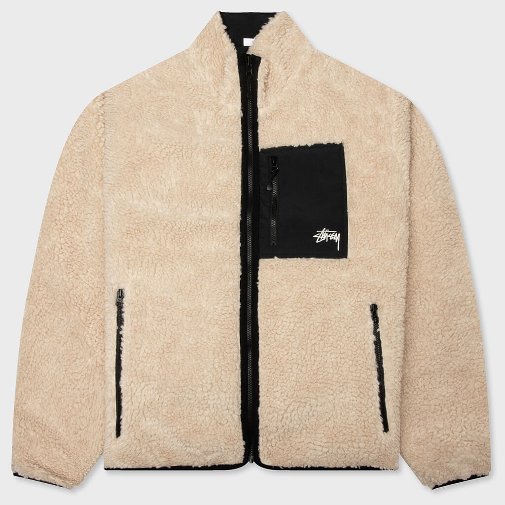 Sherpa Reversible Jacket - Beige