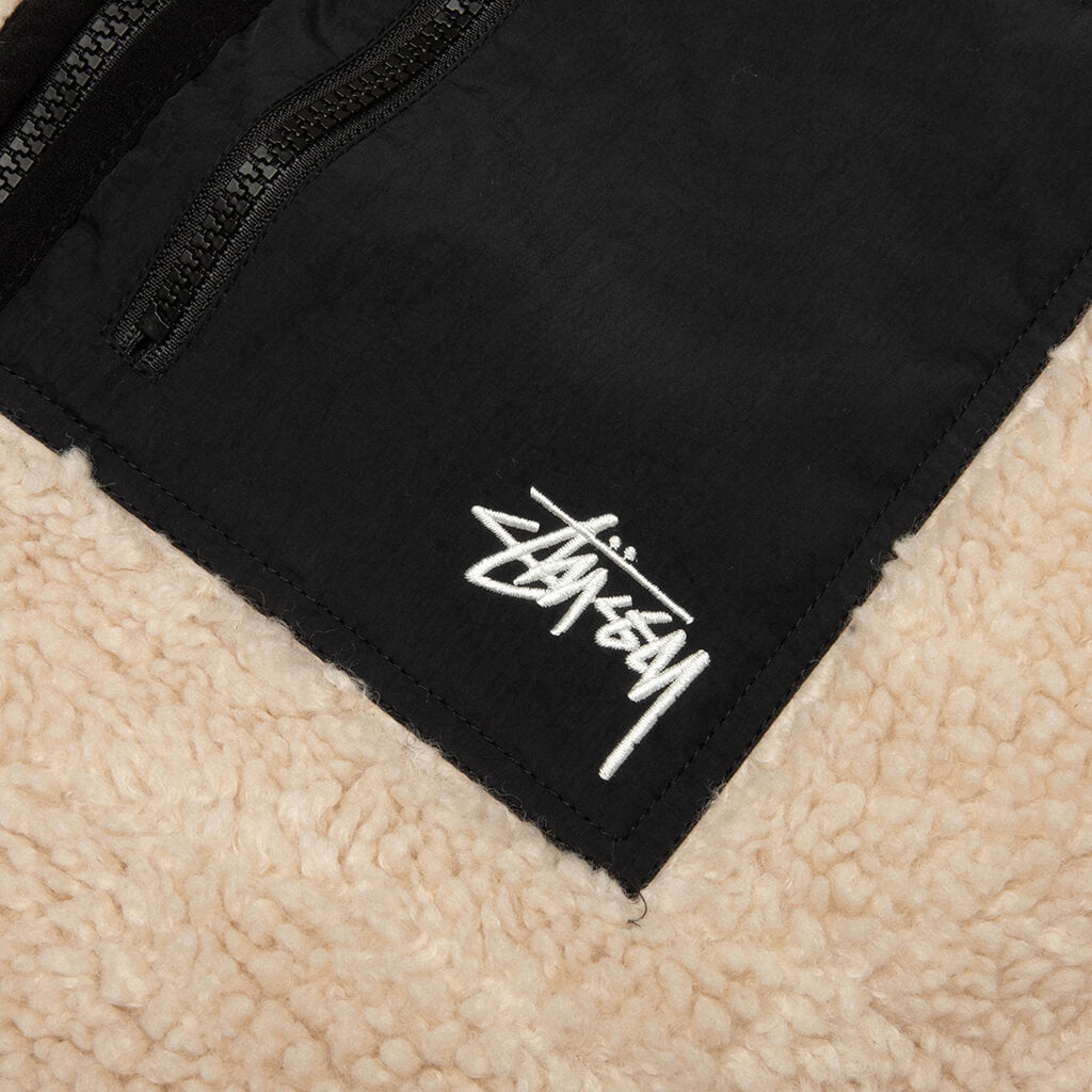 Sherpa Reversible Jacket - Beige