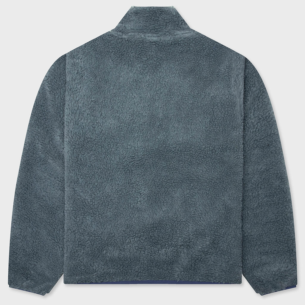 Sherpa Reversible Jacket - Bluestone