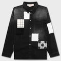 Patchwork Shirt - Black