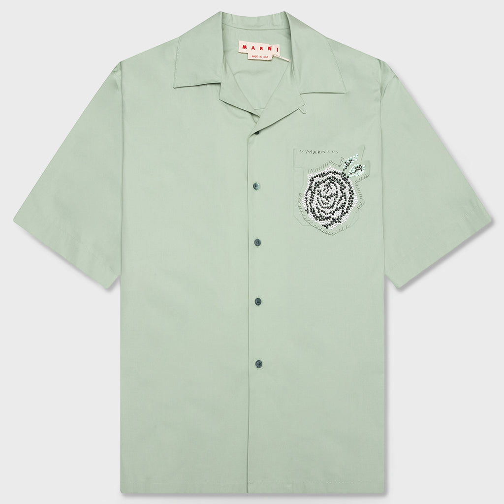 Organic Cotton Poplin Shirt - Linden