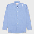 Checked Wool Shirt - Blue/White