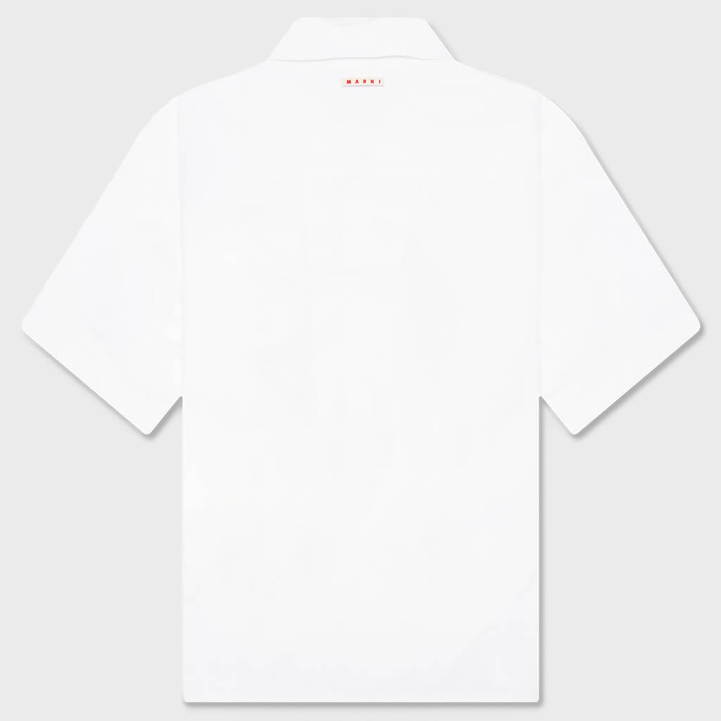 Cuffs Compact Shirt - Stone White